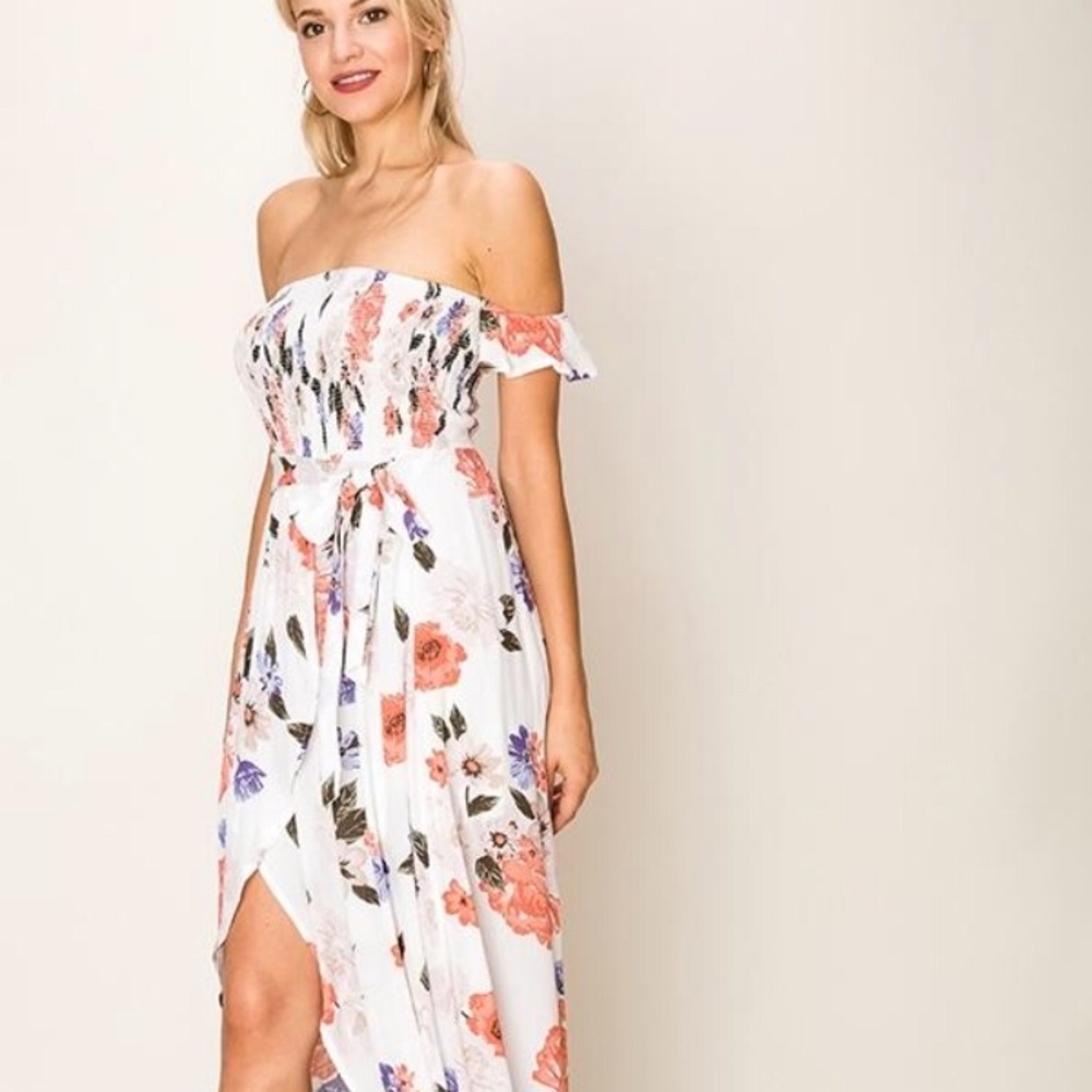 Floral maxi dress